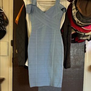 Calvin Klein Light Blue Mini Dress